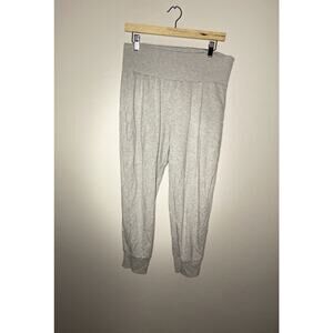 Nike Sweat Pants Gray Womens Size Large Dri Fit